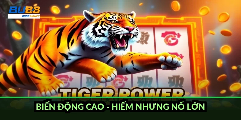 Volatility nổ hũ là gì và cách chọn mức biến động hợp vốn 3 Biến động cao - hiếm nhưng nổ lớn