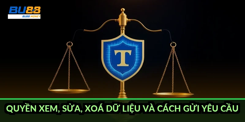 Chính sách bảo mật BU88: quy trình xử lý dữ liệu và quyền của người chơi 3 Quyền xem, sửa, xoá dữ liệu và cách gửi yêu cầu