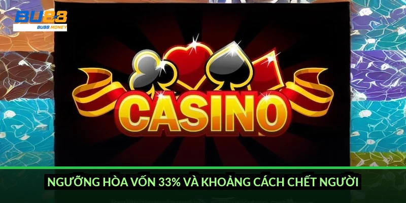 Bảo hiểm Blackjack là gì và vì sao cao thủ luôn lắc đầu 4 Ngưỡng hòa vốn 33% và khoảng cách chết người